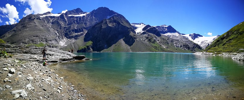 Free Alpine Lake photo and picture