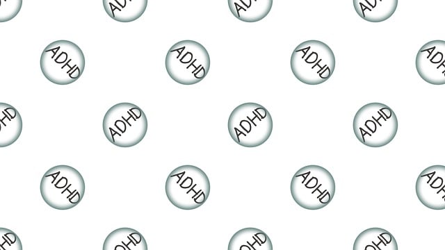 Adhd, Blasen, Hintergrund, Muster