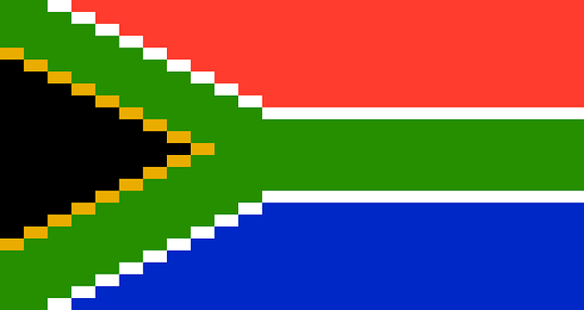 Pixel Kunst, Flag, Sydafrika