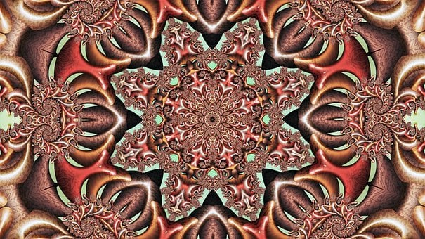 Hintergrund, Abstrakt, Fraktal, Grafik