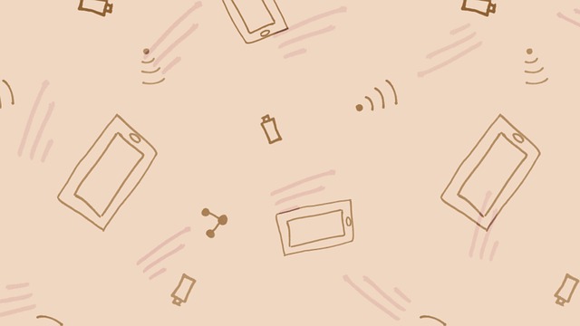 Tablet, Internet, Baggrund, Mønster
