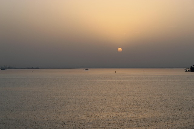Free Sunset Sea photo and picture