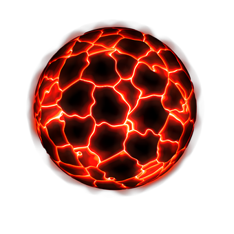 Free Lava Meteorite illustration and picture