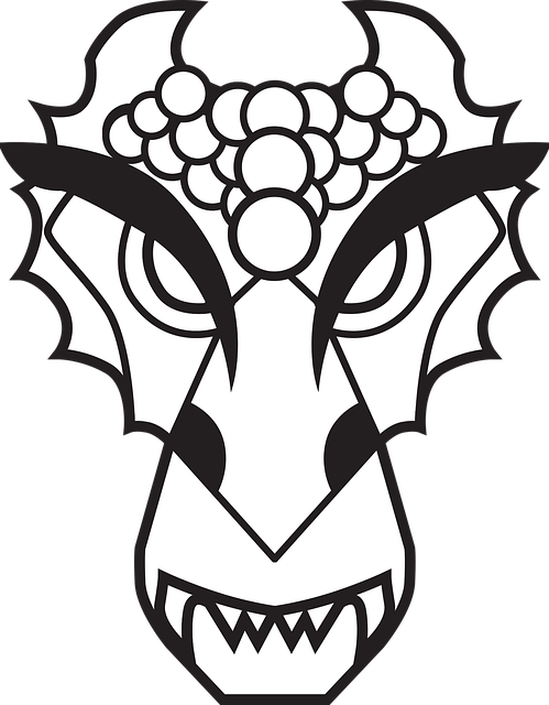 Free Dragon Dragon Head vector and picture