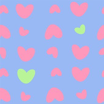 Free Hearts Pattern illustration and picture