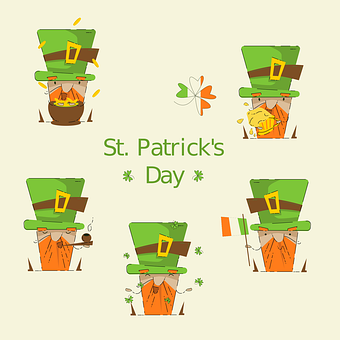 Free Saint Patrick Pattern vector and picture