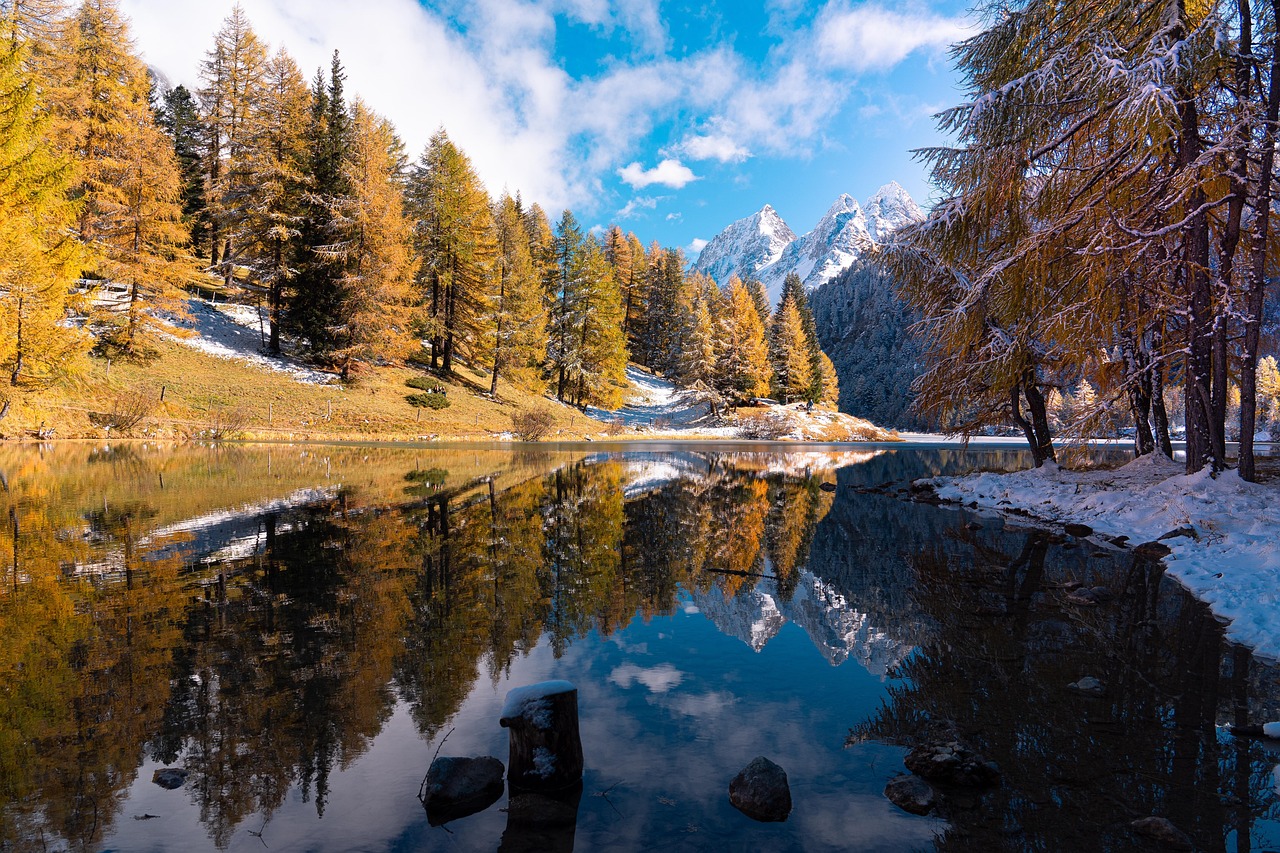 Lake - free online jigsaw puzzle photo
