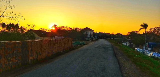 Free Sunset Home photo and picture