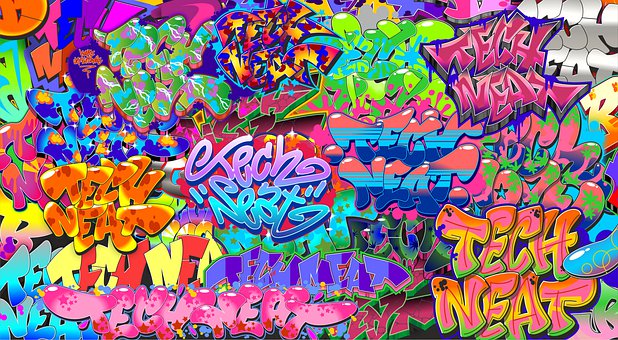 Free Graffiti Wallpaper illustration and picture