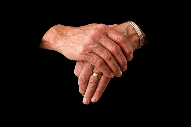 Free hands old man's hands elderly illustration