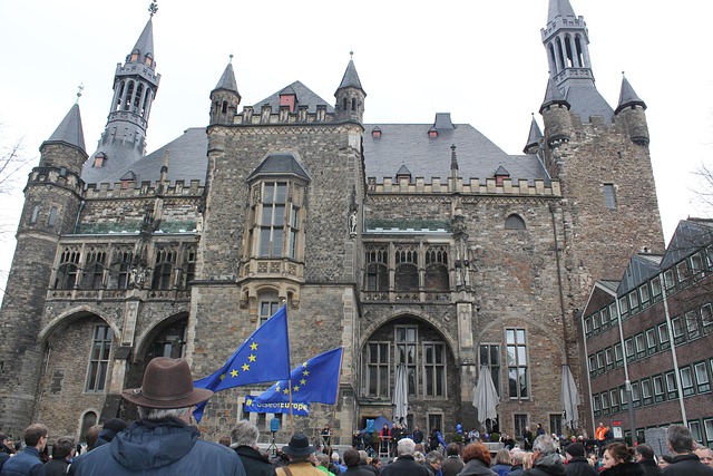 Free Aachen Town Hall photo and picture