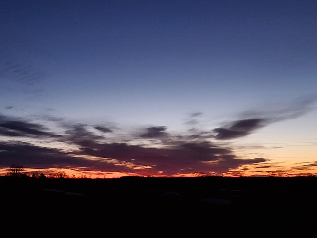 Free Dawn Sky photo and picture