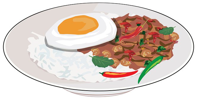 Comida, Comida Tailandesa, Manjericão
