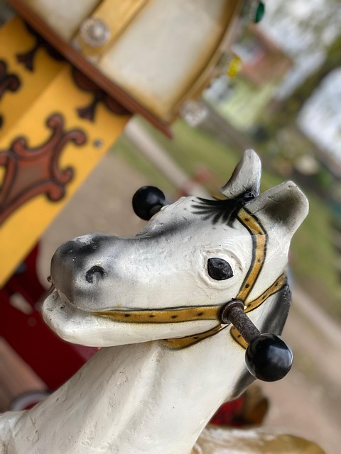 Carrousel, Draaimolen Paard, Paard