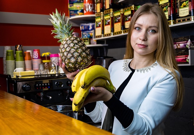 Free Pineapple Banana photo and picture