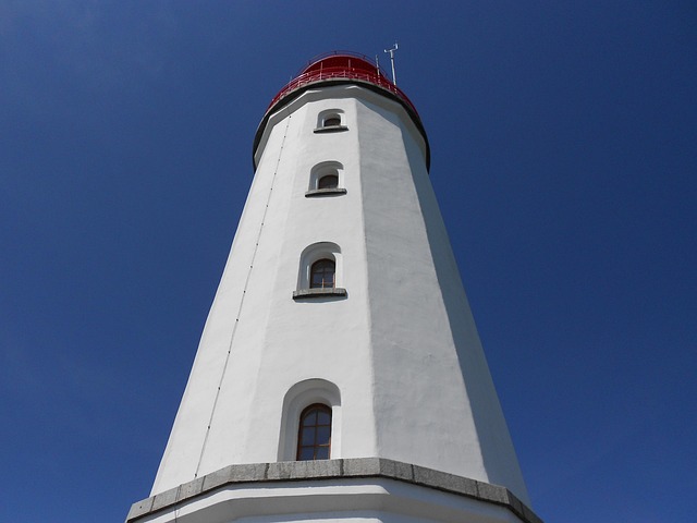 Vuurtoren, Verborgenzie, Oostzee, Kust