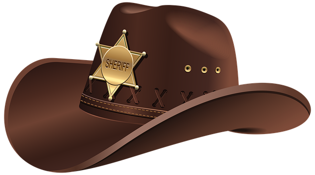 Pălărie, Cowboy, Şerif