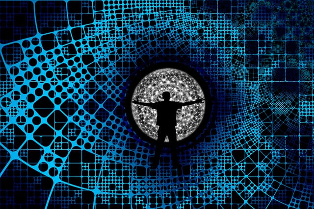 Red, Internet, Hombre, Silueta, Abrazo