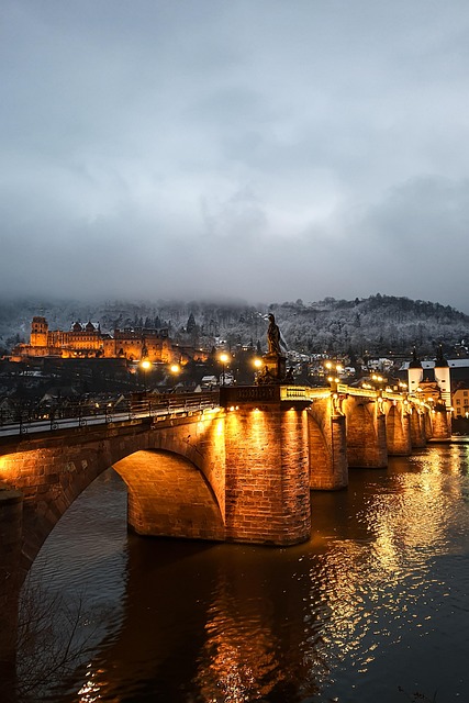 Free Heidelberg Old Bridge photo and picture