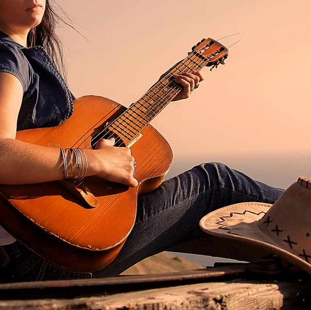 Free Cowboy Guitar photo and picture