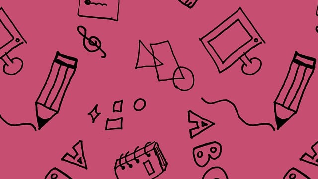 Free pencil computer educational illustration