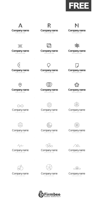 Free Logo Logotype vector and picture