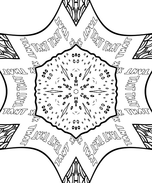 Mandala, Design, Abstrakt, Indviklet