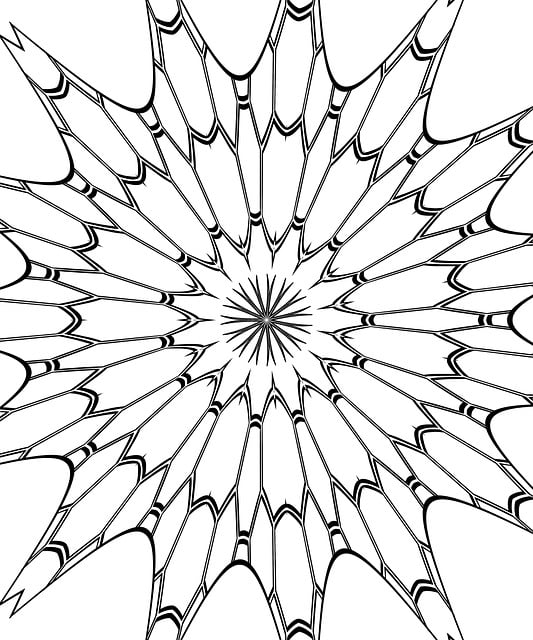 Mandala, Design, Abstrakt, Indviklet