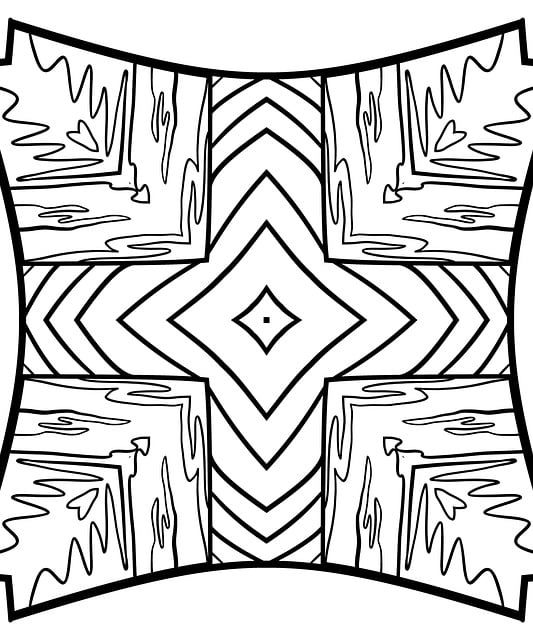 Mandala, Design, Abstrakt, Indviklet