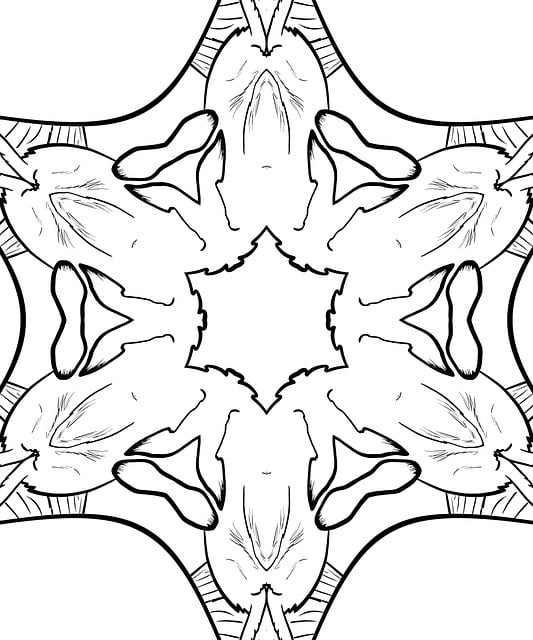 Mandala, Design, Abstrakt, Indviklet