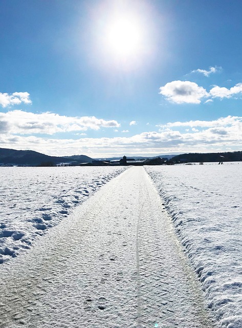Sneeuw, Hegau, Winter, Hemel, Natuur
