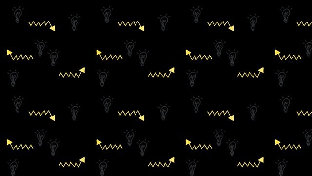 Free arrows doodle background illustration
