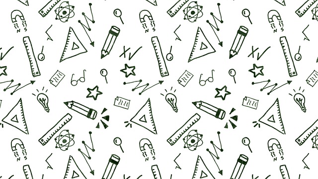Free education doodle background illustration