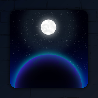 Free Moon Earth vector and picture