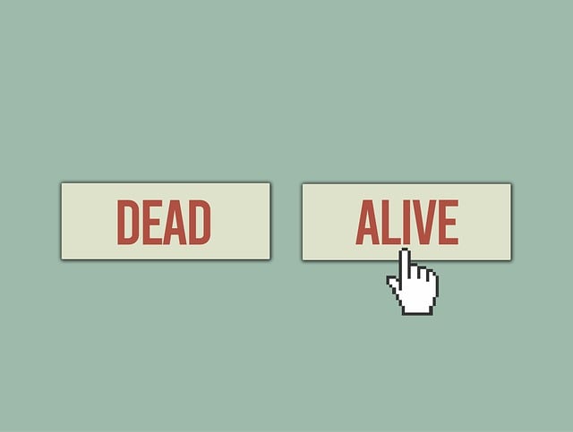 Free dead alive hand cursor illustration