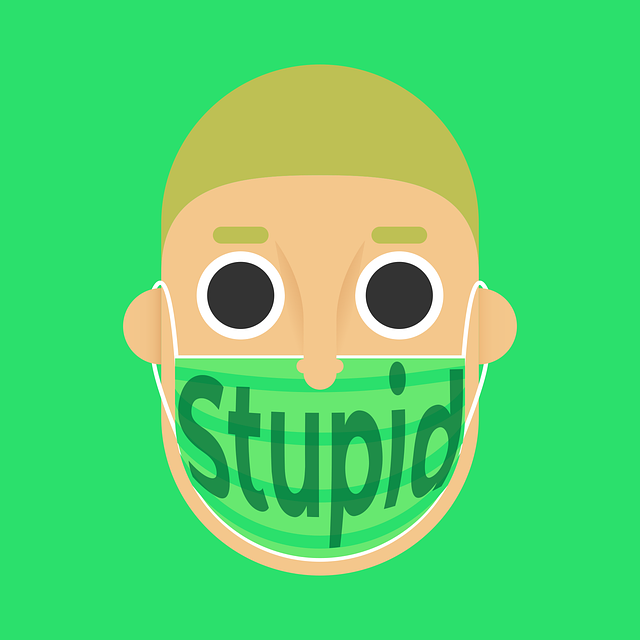 Free man young mask vector
