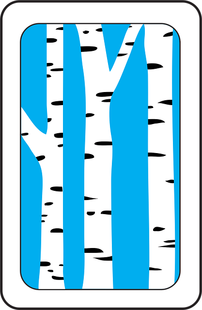 Free trees birch branch vector