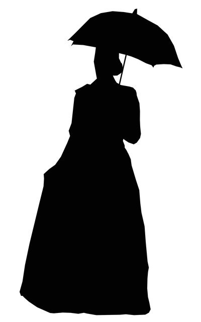 Silouhette, Silhouet, Vrouw