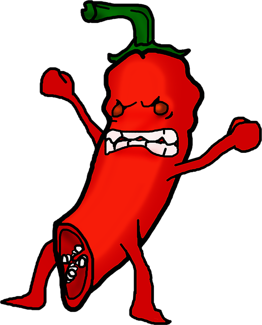 Free Hot Peppers Paprika illustration and picture