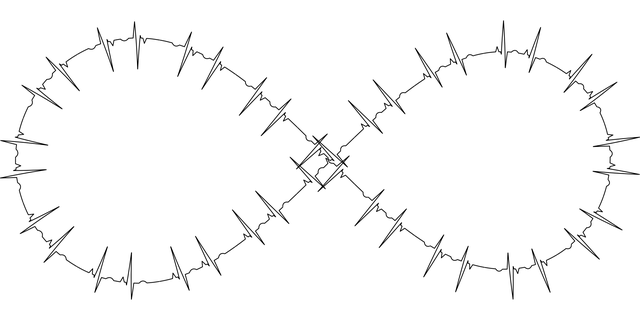 Free infinity ekg rhythm illustration