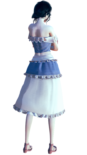 Mujer, Cosplay, Linda, Anime, Japonés