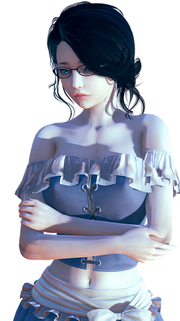Mujer, Cosplay, Linda, Anime, Japonés