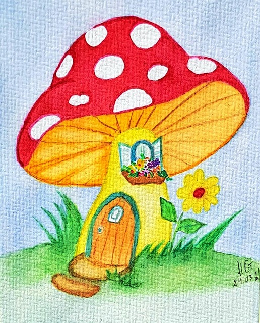 Dibujo, Acuarela, Esponja, Para Niños