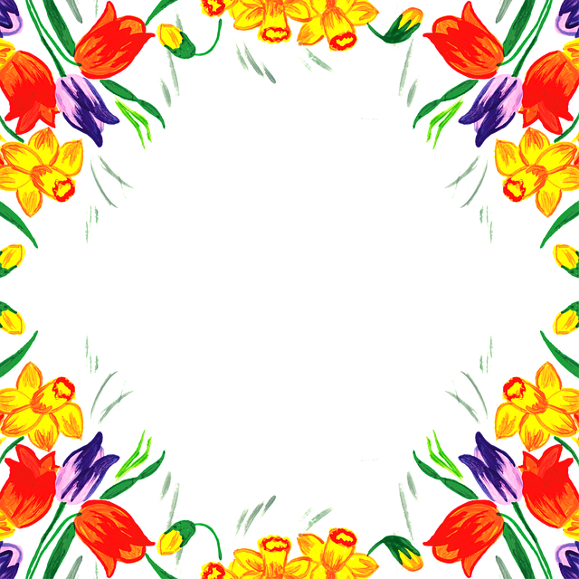 Free tulip tulips spring vector