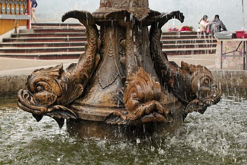 Free Fountain Sculpture photo and picture