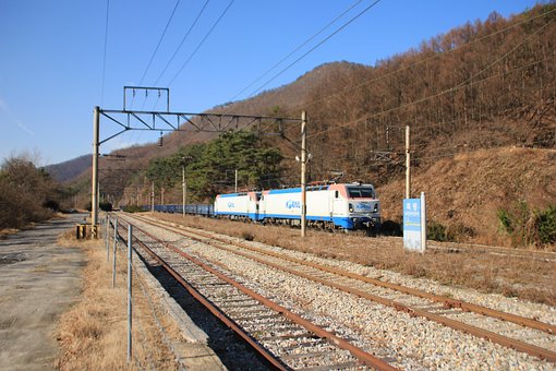 Eisenbahn, Zug, Transport, Fahrzeug