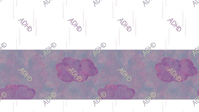 Free adhd background pattern illustration
