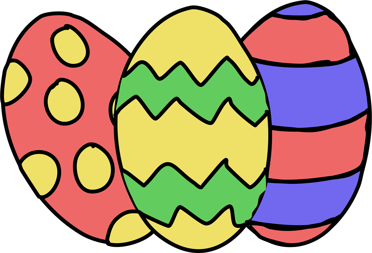  Ostern Eier Eastercollection - Kostenlose Vektorgrafik auf Pixabay Motiv 
