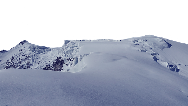 Free mountain summit snow illustration