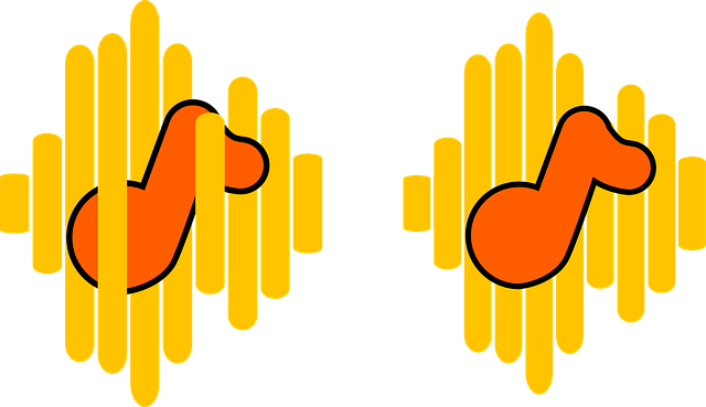 Free note audio sound vector